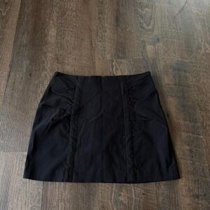 Y2K Charlotte Russe Black Mini Skirt